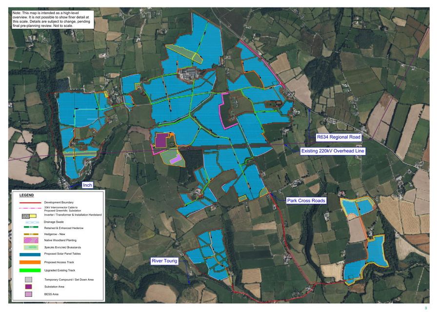 The Greenhills solar farm plan.